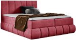 Επενδυμένο κρεβάτι Venezia-Kokkino-160 x 200