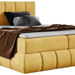 Επενδυμένο κρεβάτι Venezia-Kitrino-120 x 200