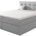 Επενδυμένο κρεβάτι Top 1-Gkri Anoixto-140 x 200