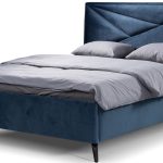 Επενδυμένο κρεβάτι Drako-160 x 200