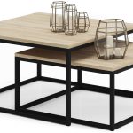 Σετ τραπεζάκια σαλονιού Lulu-Mauro - Sonoma