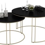 Σετ τραπεζάκια σαλονιού Yuumi-Xruso-Mauro