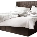 Επενδυμένο κρεβάτι Box 5-Kafe-120 x 200