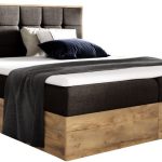 Επενδυμένο κρεβάτι Wood 1-160 x 200-Mauro
