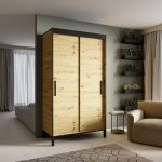 Ντουλάπα Rusell συρόμενη-Artisan-Mauro - Image 4