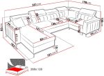 Γωνιακός καναπές Baltico V Maxi-Αριστερή-Mple - Image 3