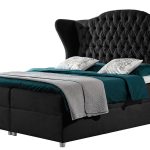 Επενδυμένο κρεβάτι Livia-Mauro-120 x 200