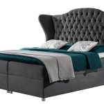 Επενδυμένο κρεβάτι Livia-Gkri-140 x 200