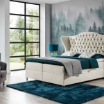 Επενδυμένο κρεβάτι Livia-Mpez-140 x 200