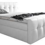 Επενδυμένο κρεβάτι Malibu-Leuko-200 x 200