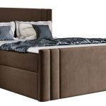 Επενδυμένο κρεβάτι Carmen-Kafe-120 x 200