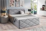 Επενδυμένο κρεβάτι Herkules-Gkri-160 x 200 - Image 2