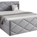 Επενδυμένο κρεβάτι Herkules-Gkri-200 x 200