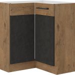 Επιδαπέδιο ντουλάπι Virgo γωνιακό-Anthraki