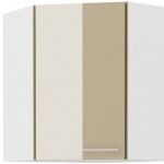 Κρεμαστό ντουλάπι γωνιακό Lyona 60x60 GN 72 1F-Cappuccino