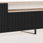 Έπιπλο τηλεόρασης Noni Plus-Fusiko-Mavro