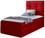 Επενδυμένο κρεβάτι Mini 2-Kokkino-90 x 200-Aristera