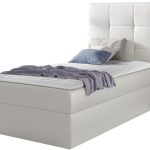 Επενδυμένο κρεβάτι Mini 2-Leuko-80 x 200-Deksia