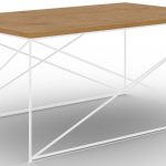 Τραπεζάκι σαλονιού Dente-Leuko - Kafe Skouro
