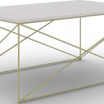 Τραπεζάκι σαλονιού Dente-Gkri-Xryso