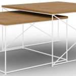 Σετ τραπεζάκια σαλονιού Cilo-Leuko Fusiko