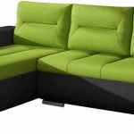 Γωνιακός καναπές Otto-Αριστερή-Μαύρο - Πράσινο