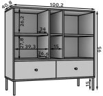 Μπουφές Code 2D2S2P-Mpez - Image 3