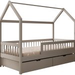 Παιδικό Κρεβάτι Luca-Gkri-70 x 140