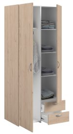 Ντουλάπα Dorm δίφυλλη- Fusiko-Χωρίς πατάρι - Image 4