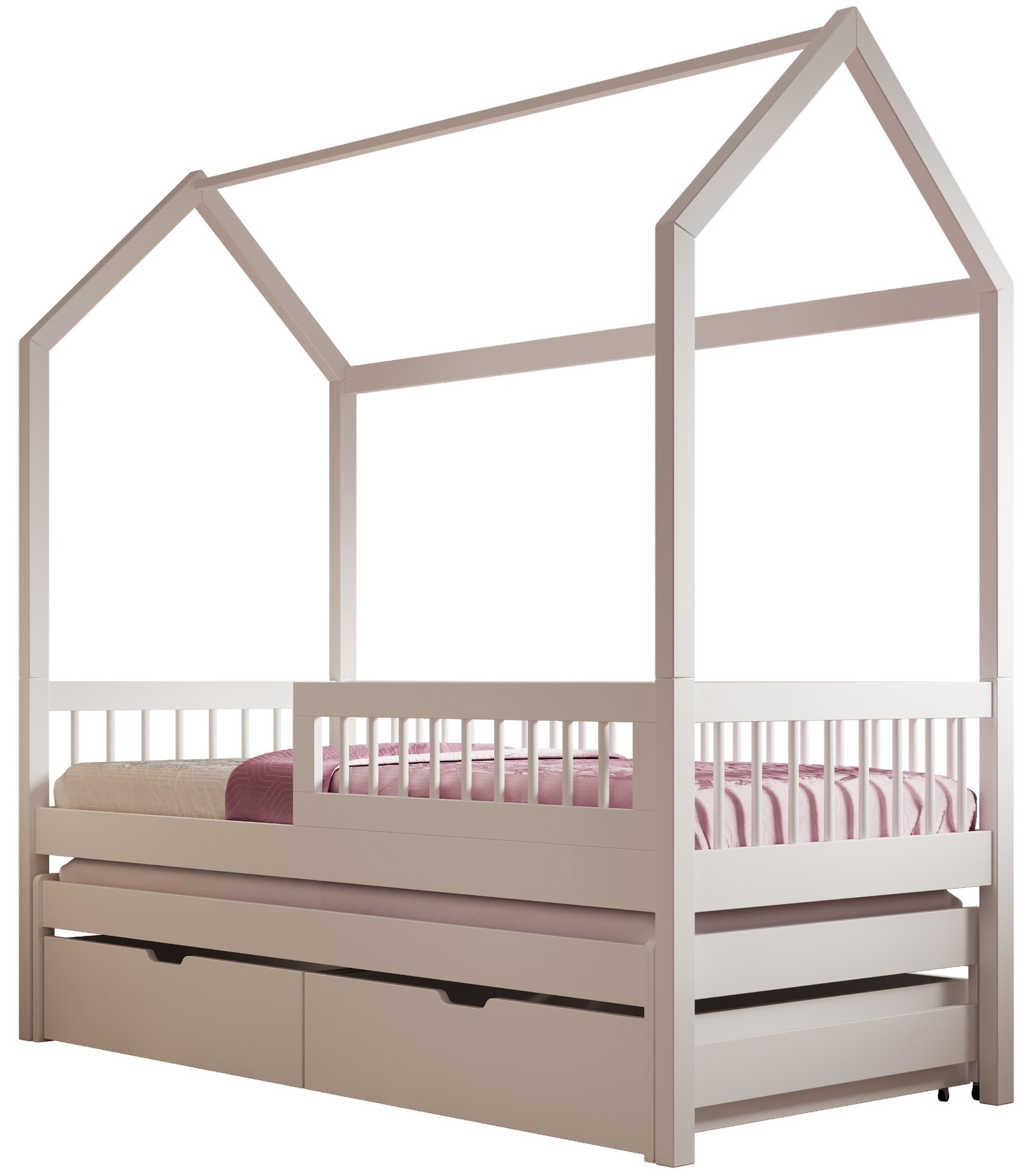 Παιδικό Κρεβάτι Artemis-Leuko-80 x 180 - Image 1