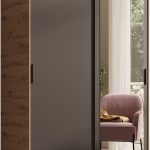 Ντουλάπα Reflecta 160 συρόμενη-Artisan-Mauro