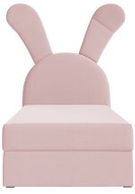 Επενδυμένο κρεβάτι Bunny Light-Roz-Aristera - Image 6