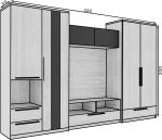 Σύνθετο σαλονιού Leafy - Image 3