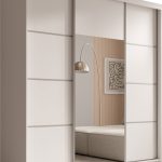 Ντουλάπα Kalli 200 συρόμενη-Leuko-Gkri