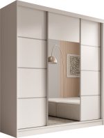 Ντουλάπα Kalli 200 συρόμενη-Leuko-Gkri