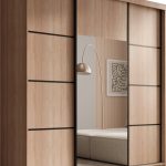 Ντουλάπα Kalli 200 συρόμενη-Sonoma - Mauro