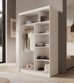 Ντουλάπα Belfast 120 συρόμενη-Leuko-Mauro - Image 4