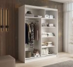 Ντουλάπα Houston 150 συρόμενη-Leuko - Image 4