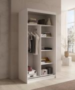 Ντουλάπα Wardis 100 συρόμενη-Leuko-Mauro - Image 4