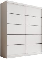 Ντουλάπα Verano 180 συρόμενη -Leuko