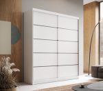 Ντουλάπα Verano 180 συρόμενη -Leuko - Image 2