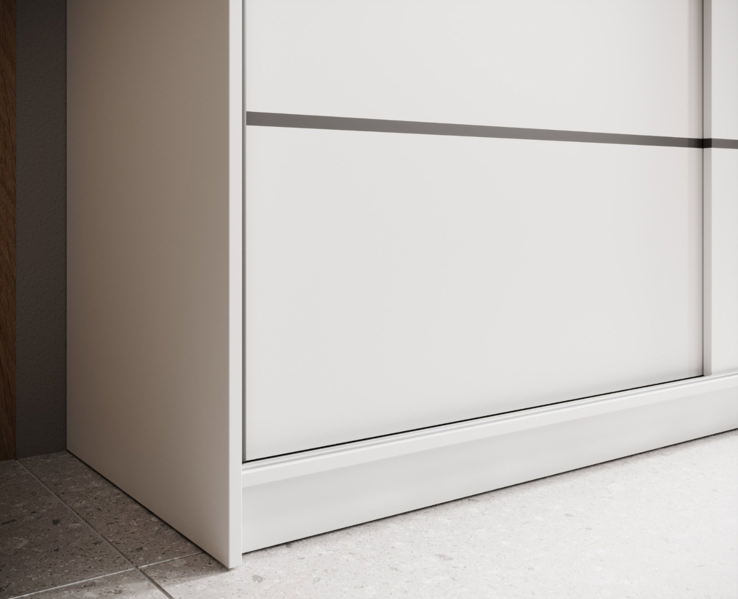 Ντουλάπα Verano 180 συρόμενη -Leuko - Image 5