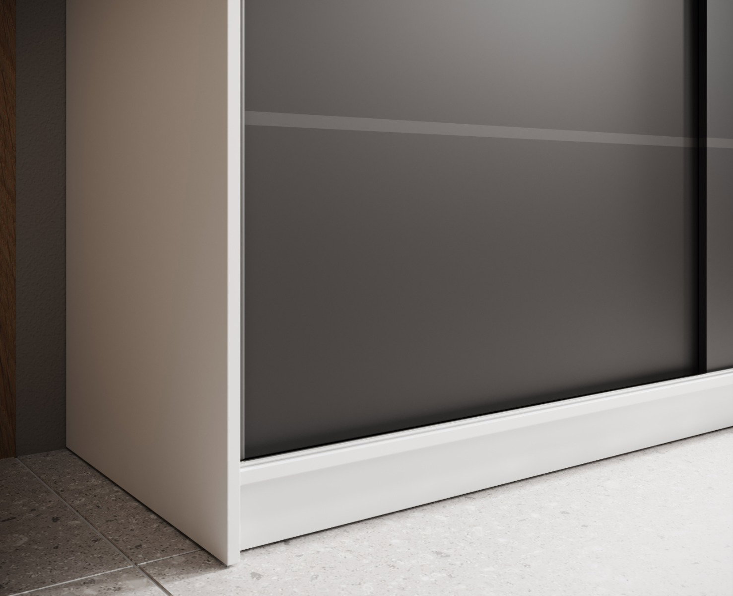 Ντουλάπα Verano 180 συρόμενη -Leuko-Mauro - Image 4