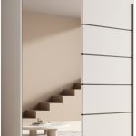 Ντουλάπα Shelvia 180 συρόμενη -Leuko