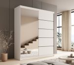 Ντουλάπα Shelvia 180 συρόμενη -Leuko - Image 2