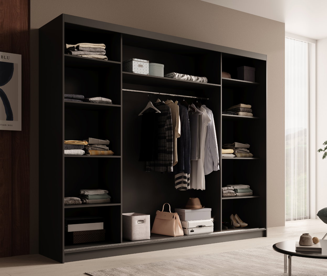 Ντουλάπα Galadriel 250 συρόμενη-Mauro - Image 4