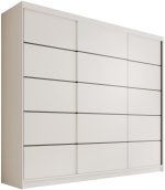 Ντουλάπα Velvora 250 συρόμενη-Leuko