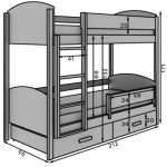 Κουκέτα Jacky M plus-Leuko-200 x 90 - Image 3