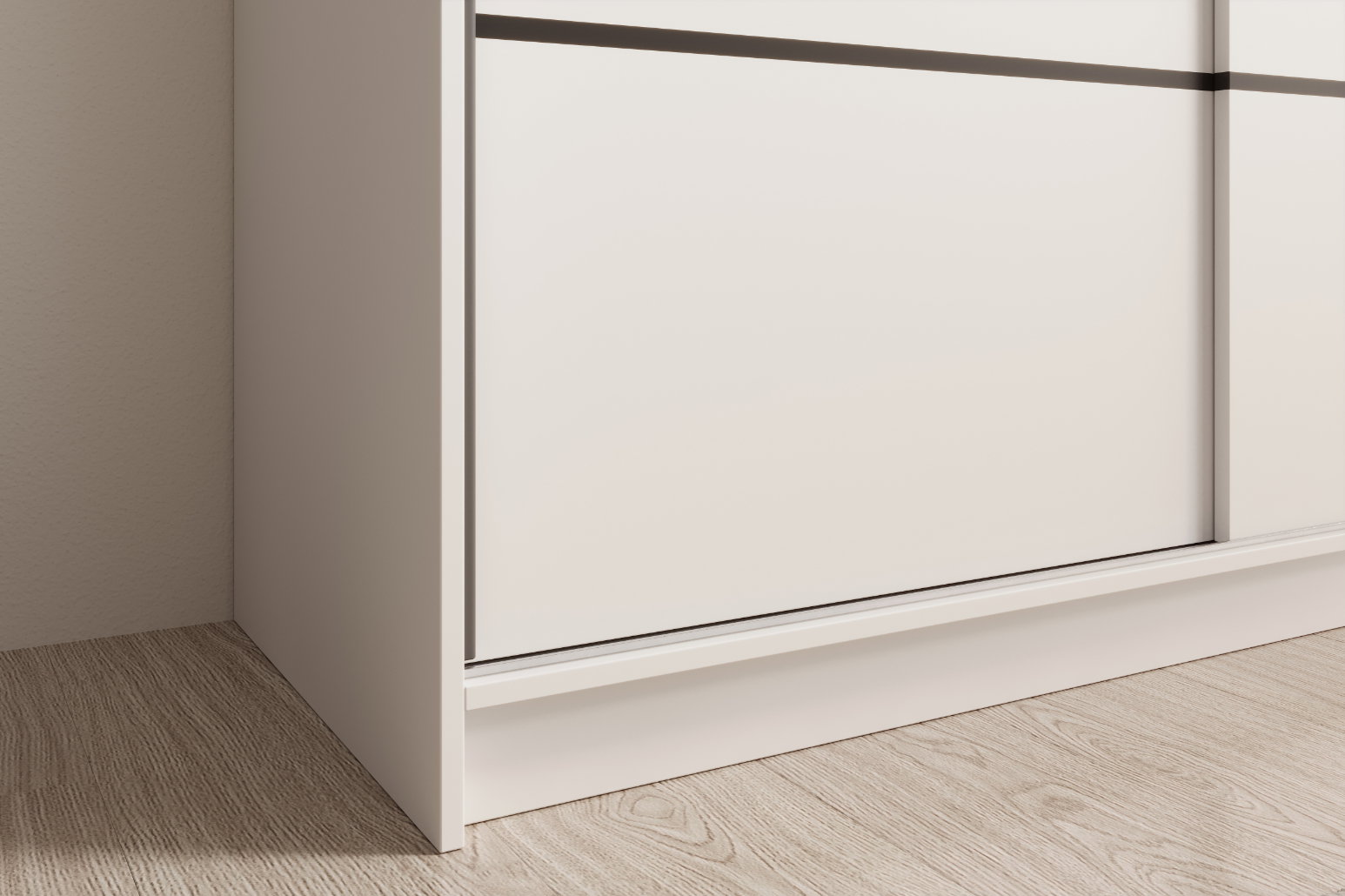 Ντουλάπα Naldo 150 συρόμενη -Leuko - Image 5