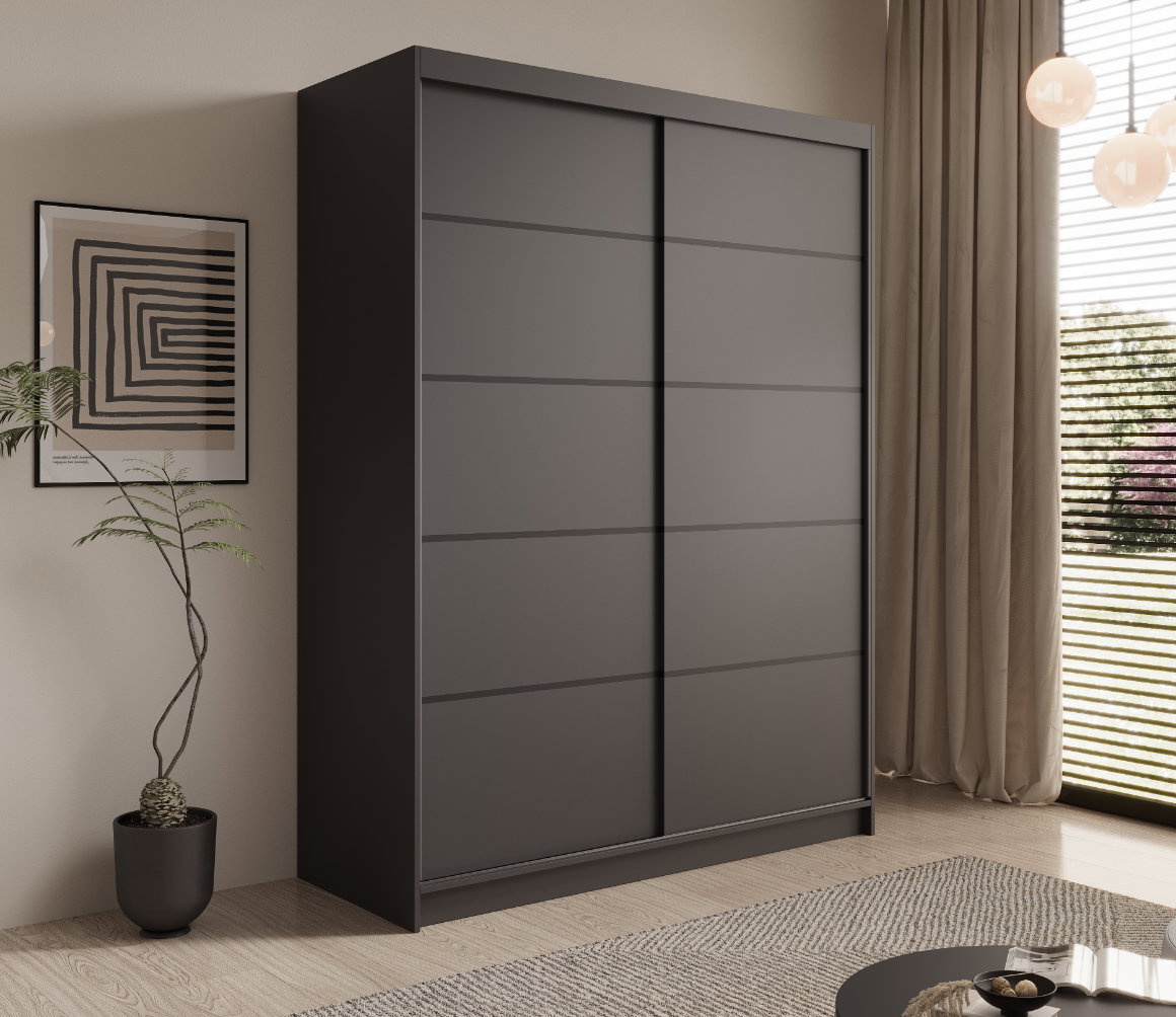 Ντουλάπα Naldo 150 συρόμενη -Mauro - Image 2